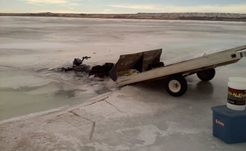 Image result for ice fishing thin ice