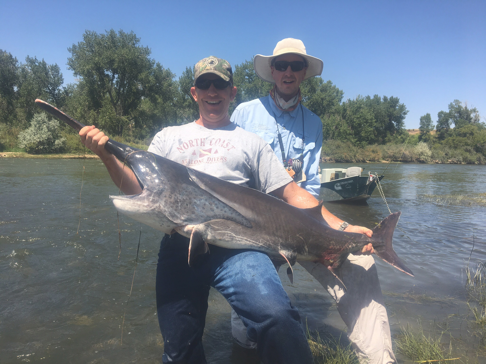 Bighorn River Paddlefish Montana Hunting and Fishing
