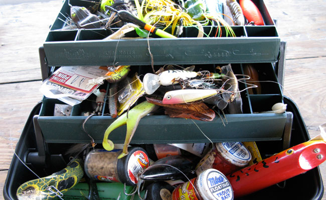 When You Can't Fish, Get Ready To Fish: Organizing Tackle Boxes