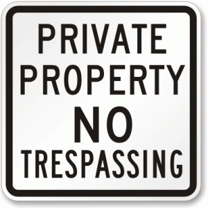 No-Trespassing