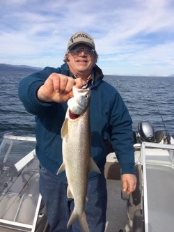 the Macman with a nice lake trout