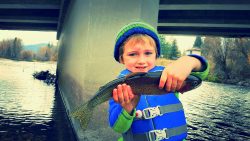 October Trout with Kids