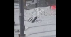 chairlift falls from high winds