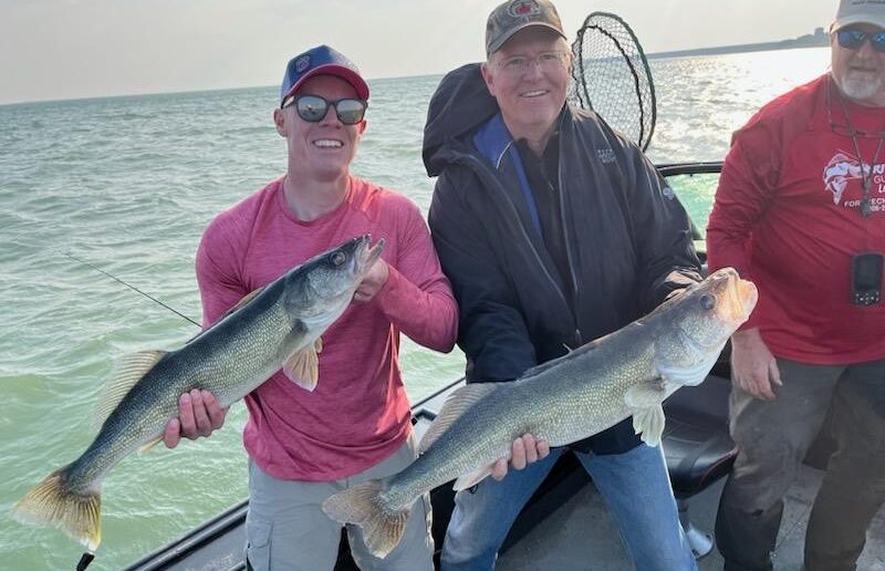 Fort Peck Walleye Fishing Success
