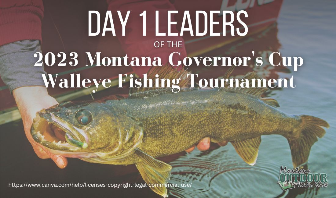 Photos: Big fish at the Montana Governor's Cup Walleye Fishing