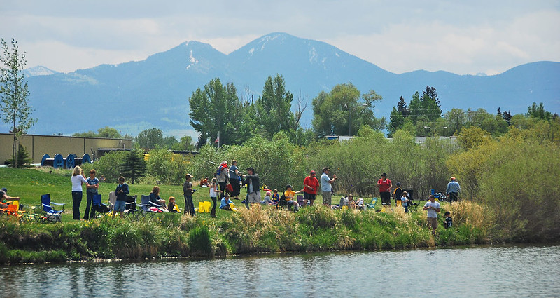 13th Annual Kids Fishing Day at Glen Lake Rotary Park in Bozeman