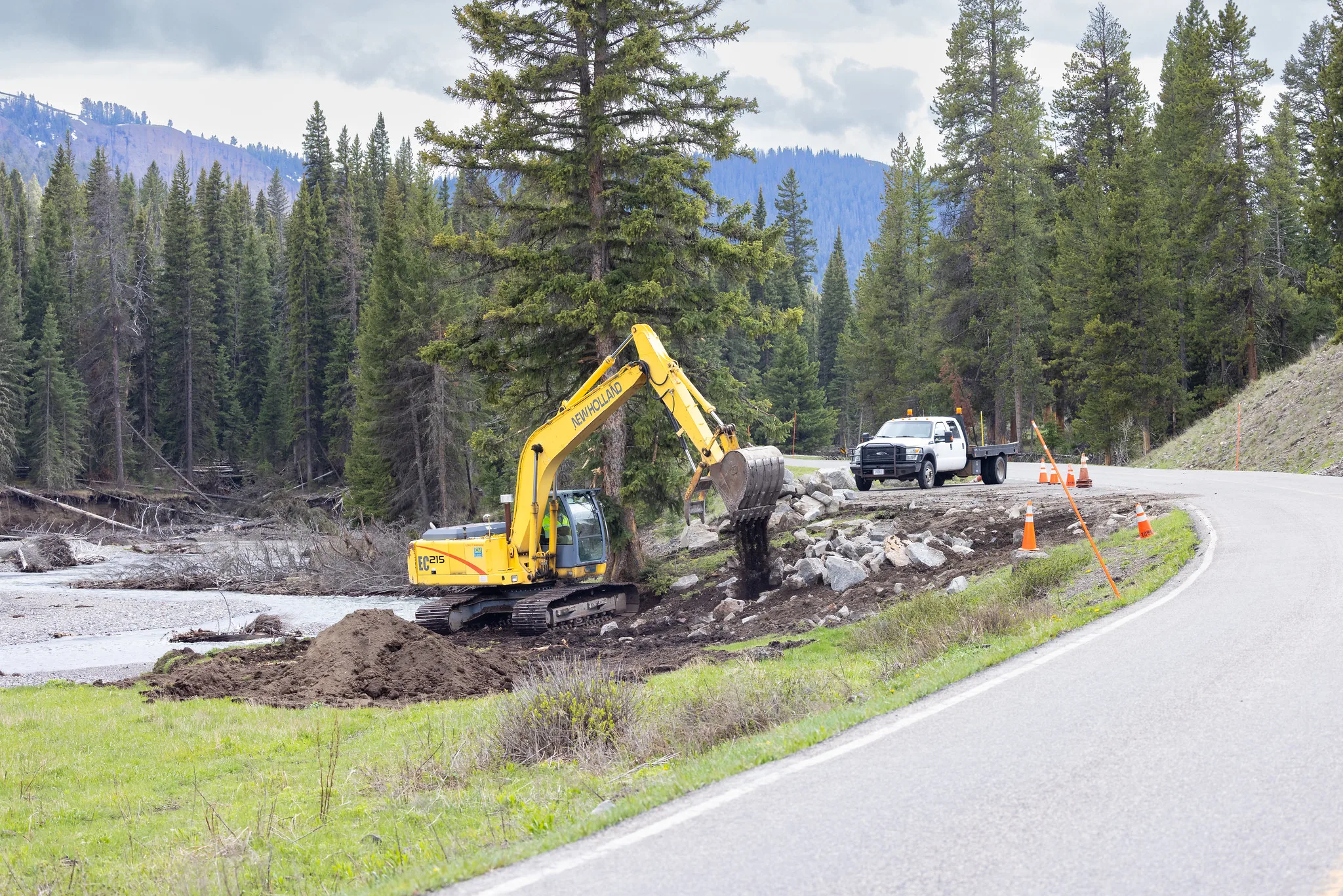 Oregon man found guilty of assaulting a Yellowstone National Park employee in a construction zone