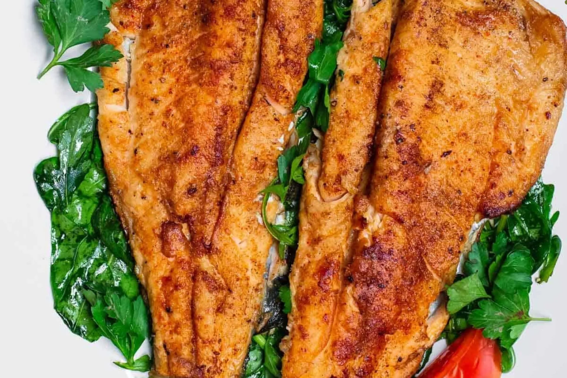 Cooking with Kokanee Quinn: Mediterranean Pan Seared Trout Recipe with Tzatziki
