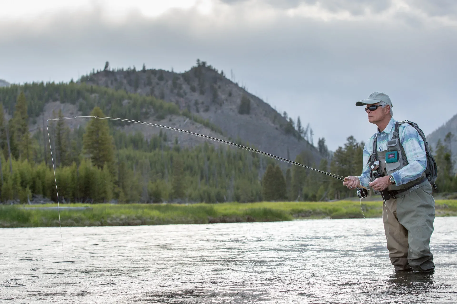Warm water temperatures and low river flows prompt fishing closures on select rivers after 2 p.m. in Yellowstone National Park