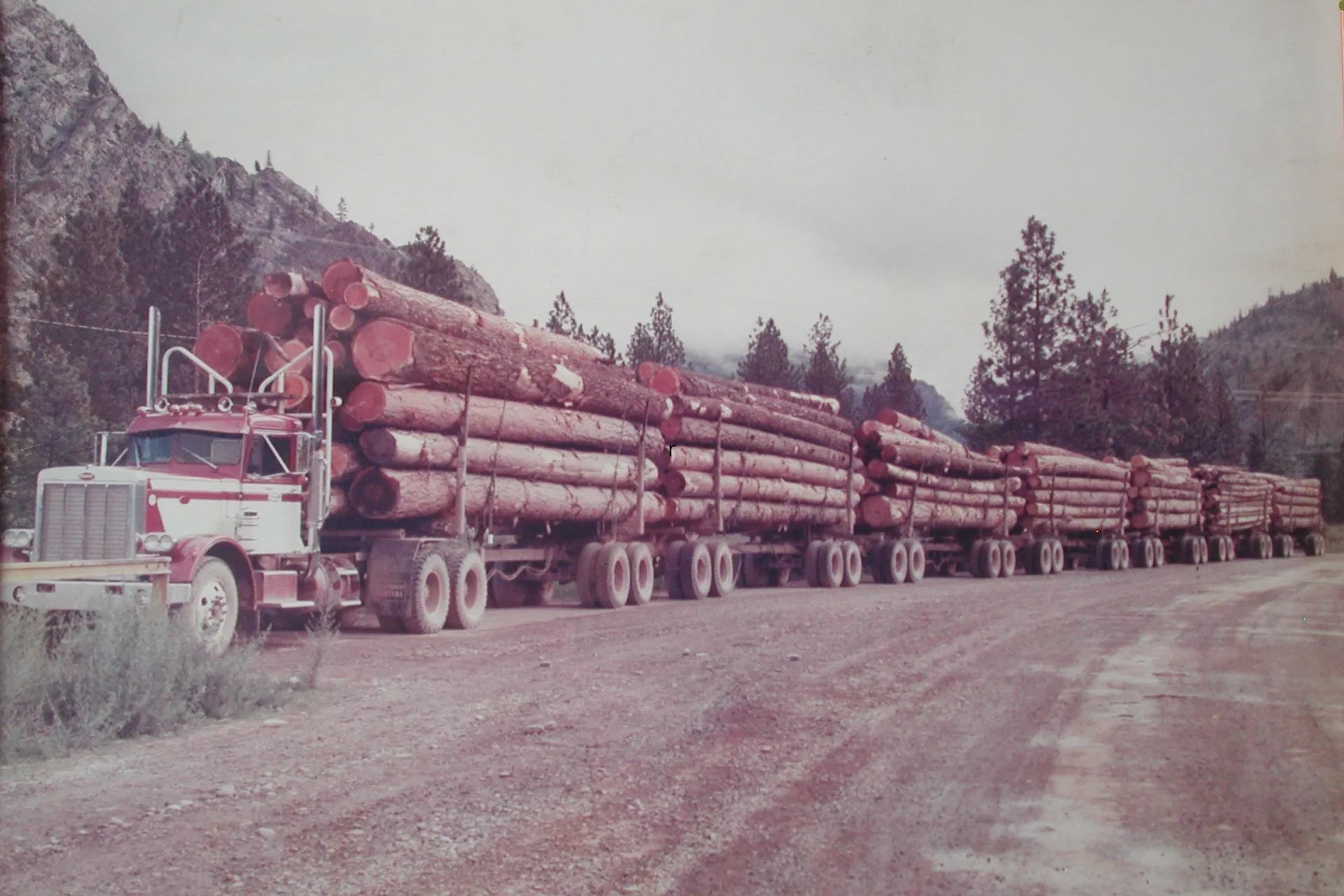 The Great Thompson Falls Log Haul of 1972