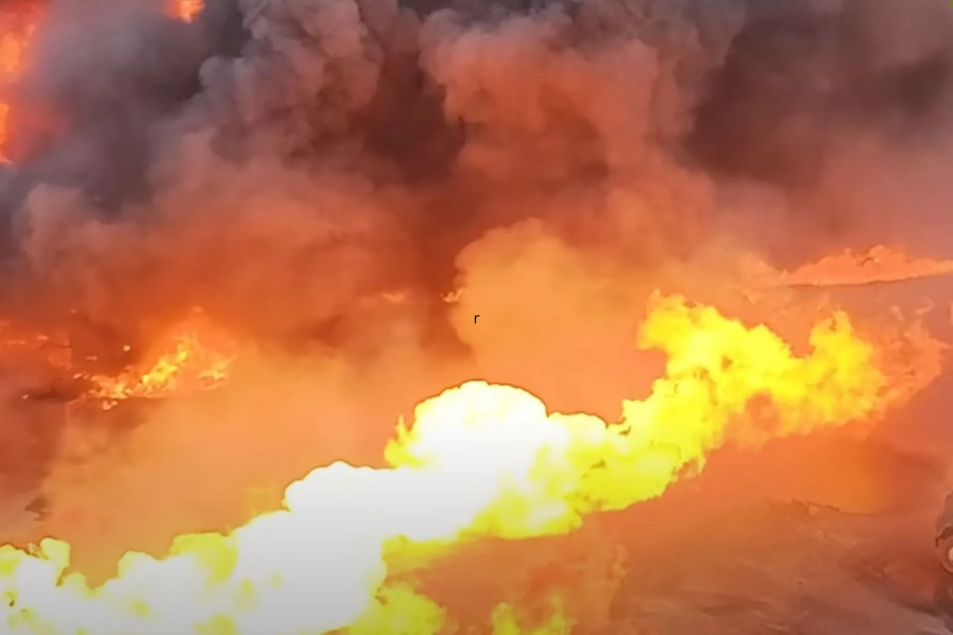 A Drone’s Fiery Encounter in Sidney, MT