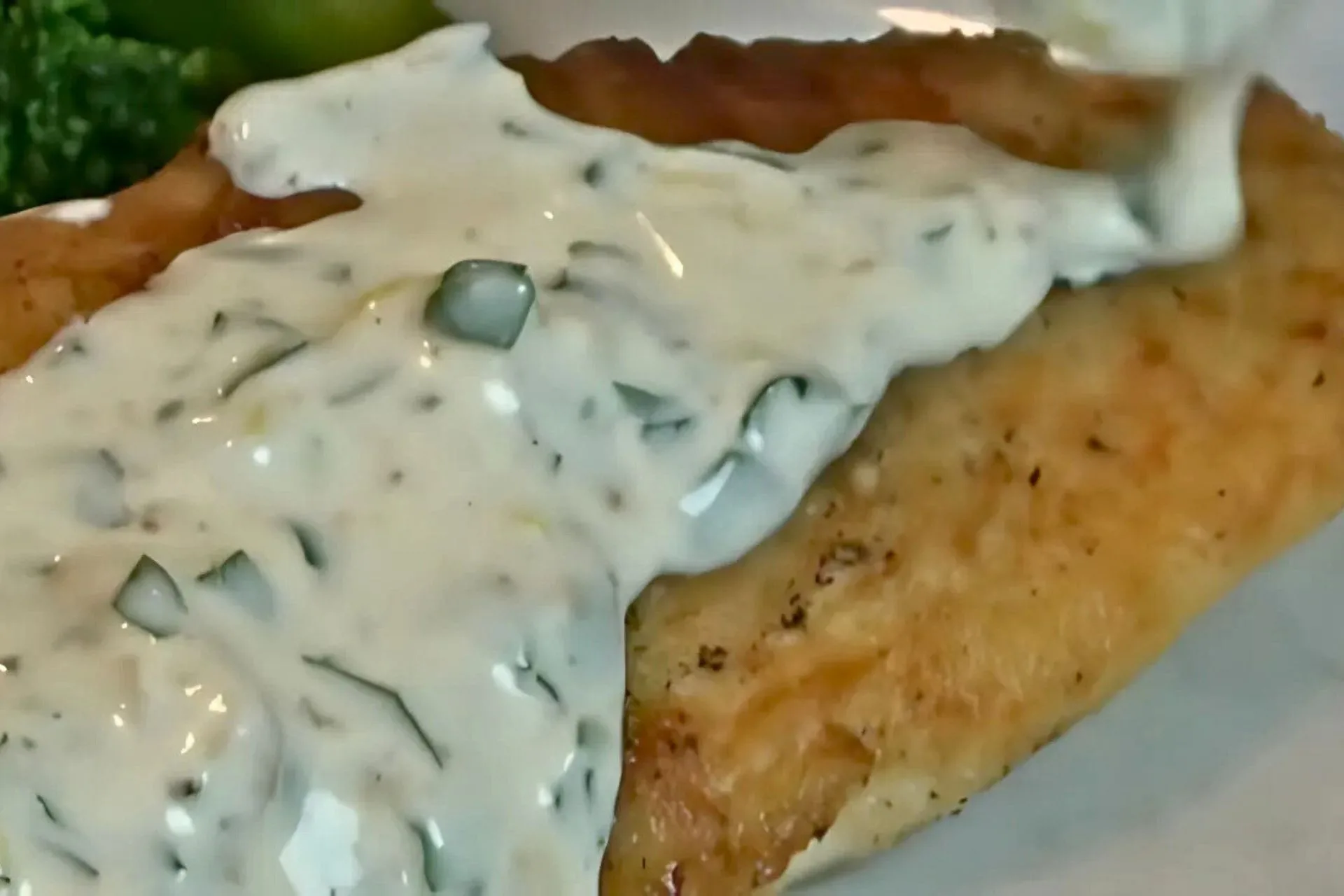 Give Your Fish a New Best Friend with Parsley Lemon Sauce