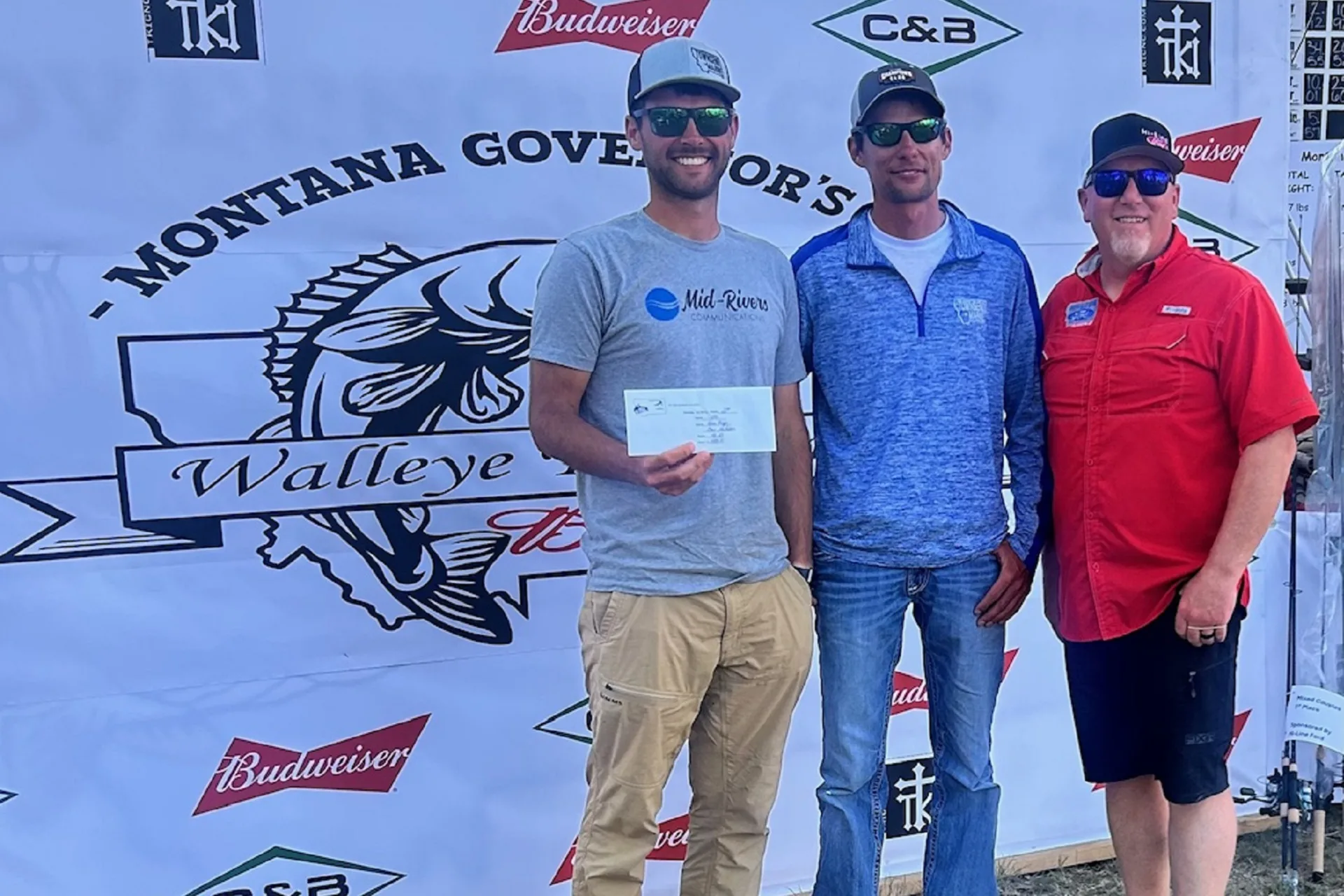 FINAL RESULTS: Triple digit weight brings home top prize at 2025 Montana Governor’s Cup Walleye Tournament!