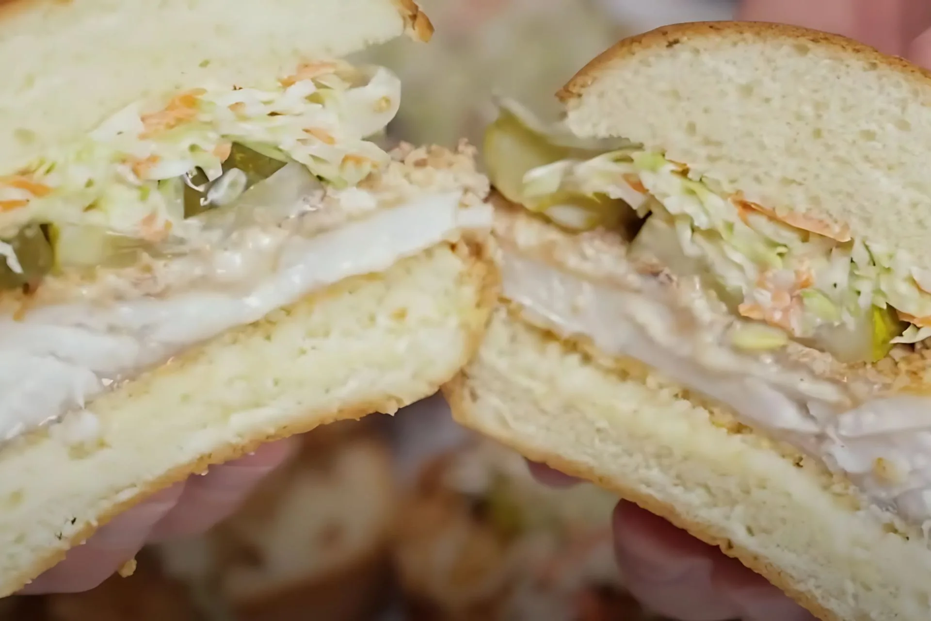 Air Fryer Walleye Sandwich Recipe