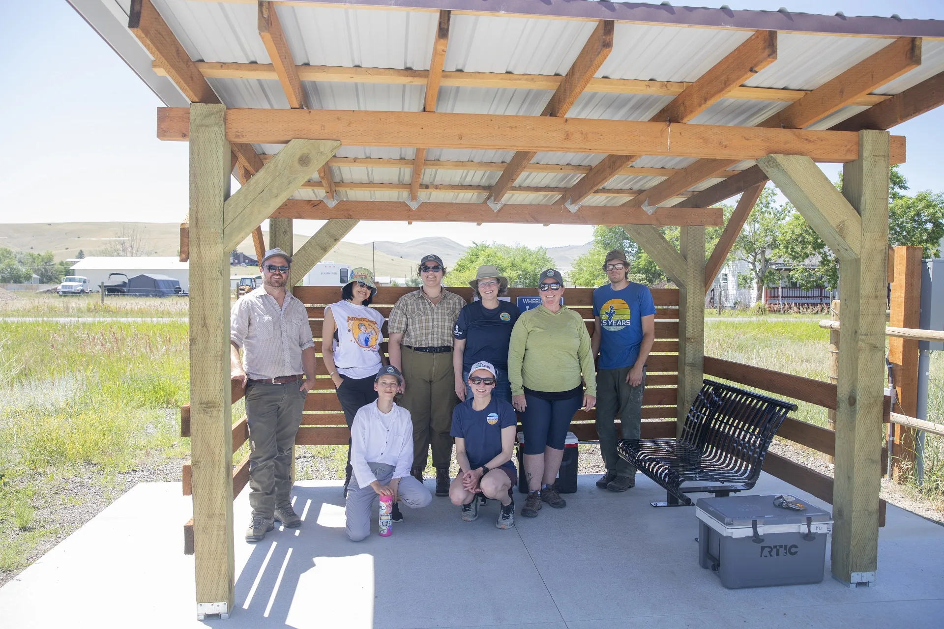 Prickly Pear Land Trust Unveils New Wheelchair Charging Station at Tenmile Creek Park