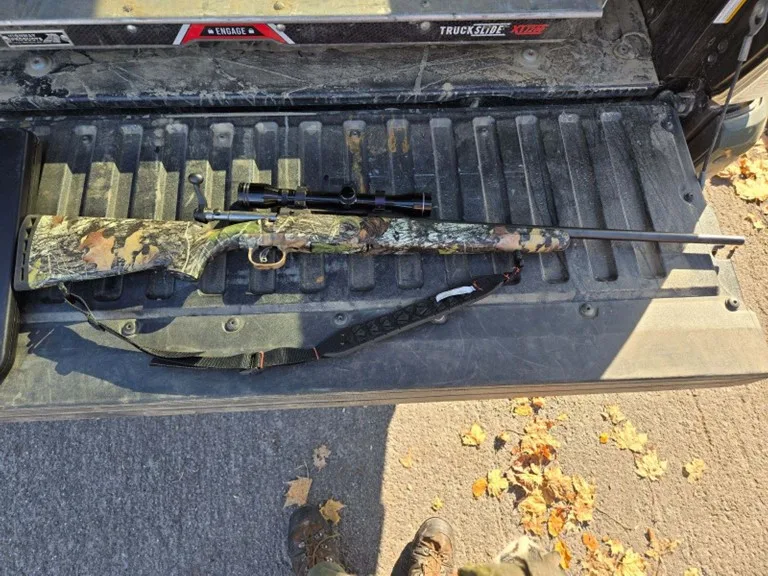 Rifle usee to illegally kill a moose in North Idaho.