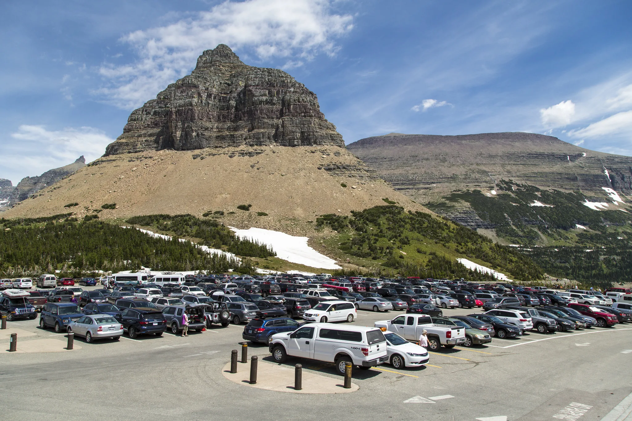 Plumbed bathrooms at Logan Pass close for the year