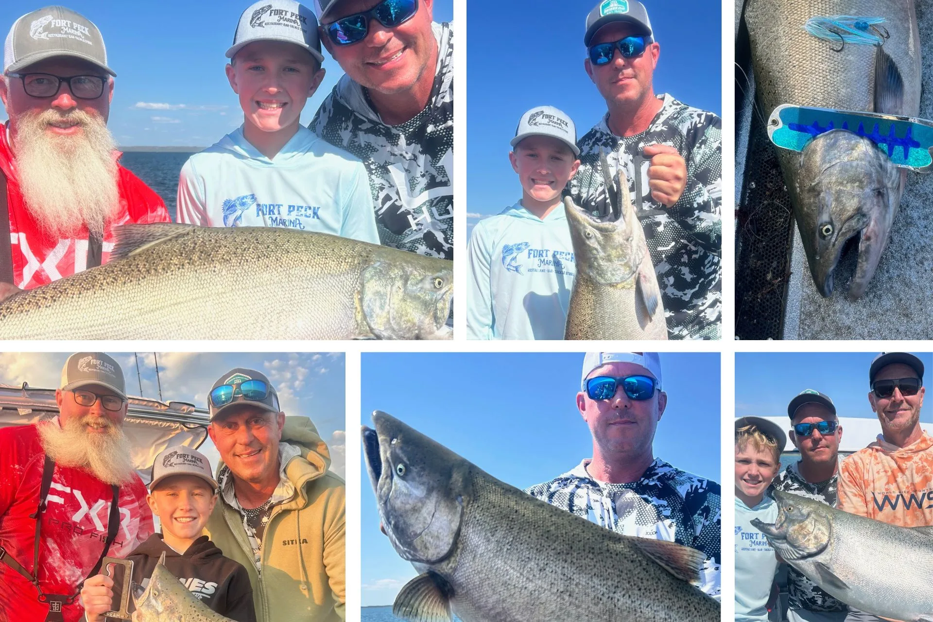 Fort Peck Salmon Bite Was Hot Thursday, August 14th