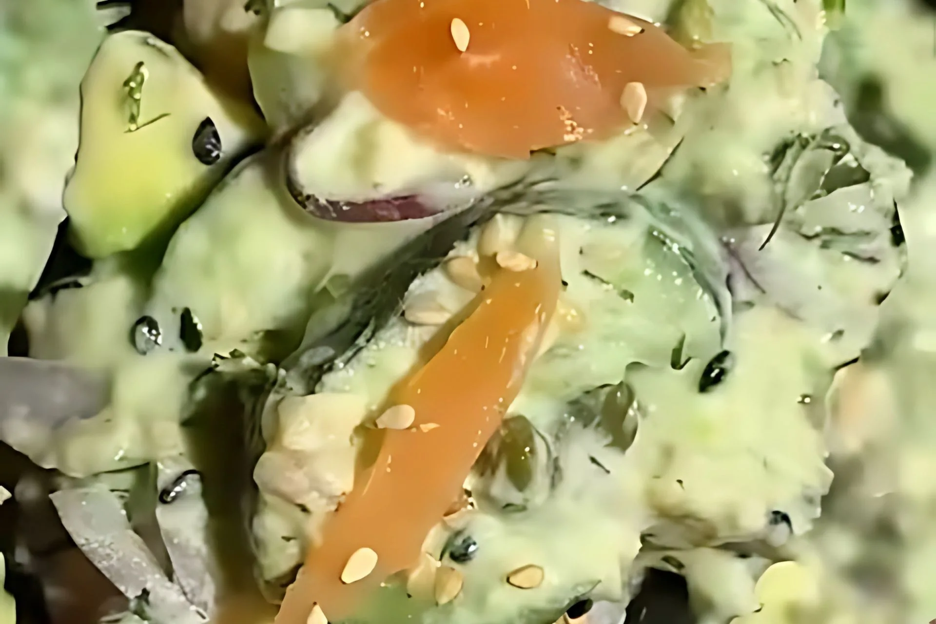 Cucumber and Smoked Salmon Salad