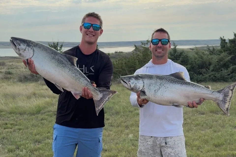 Tanner and Dylan Reel In Success at Fort Peck