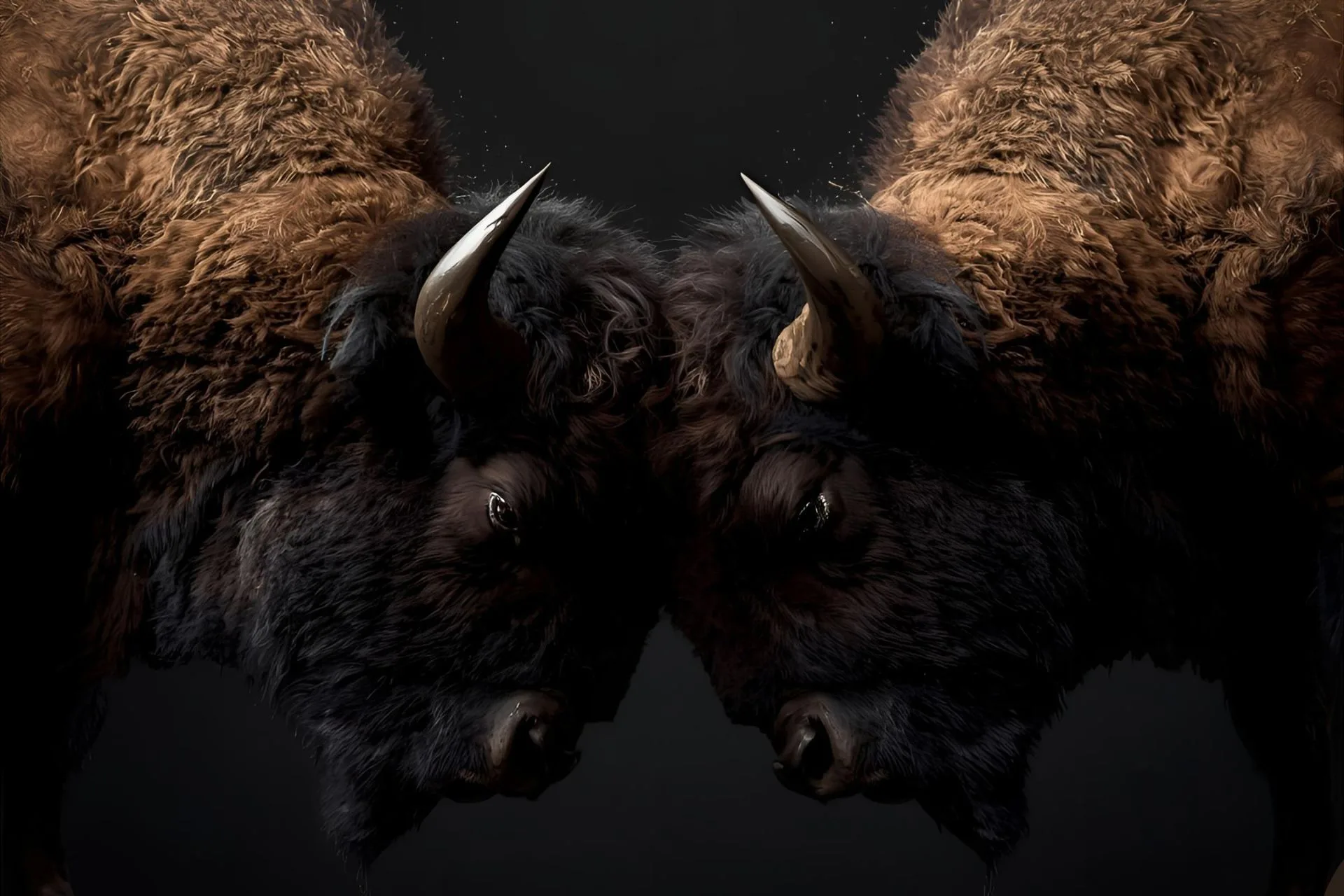 The Power of a Bison Head Butt is No Joke