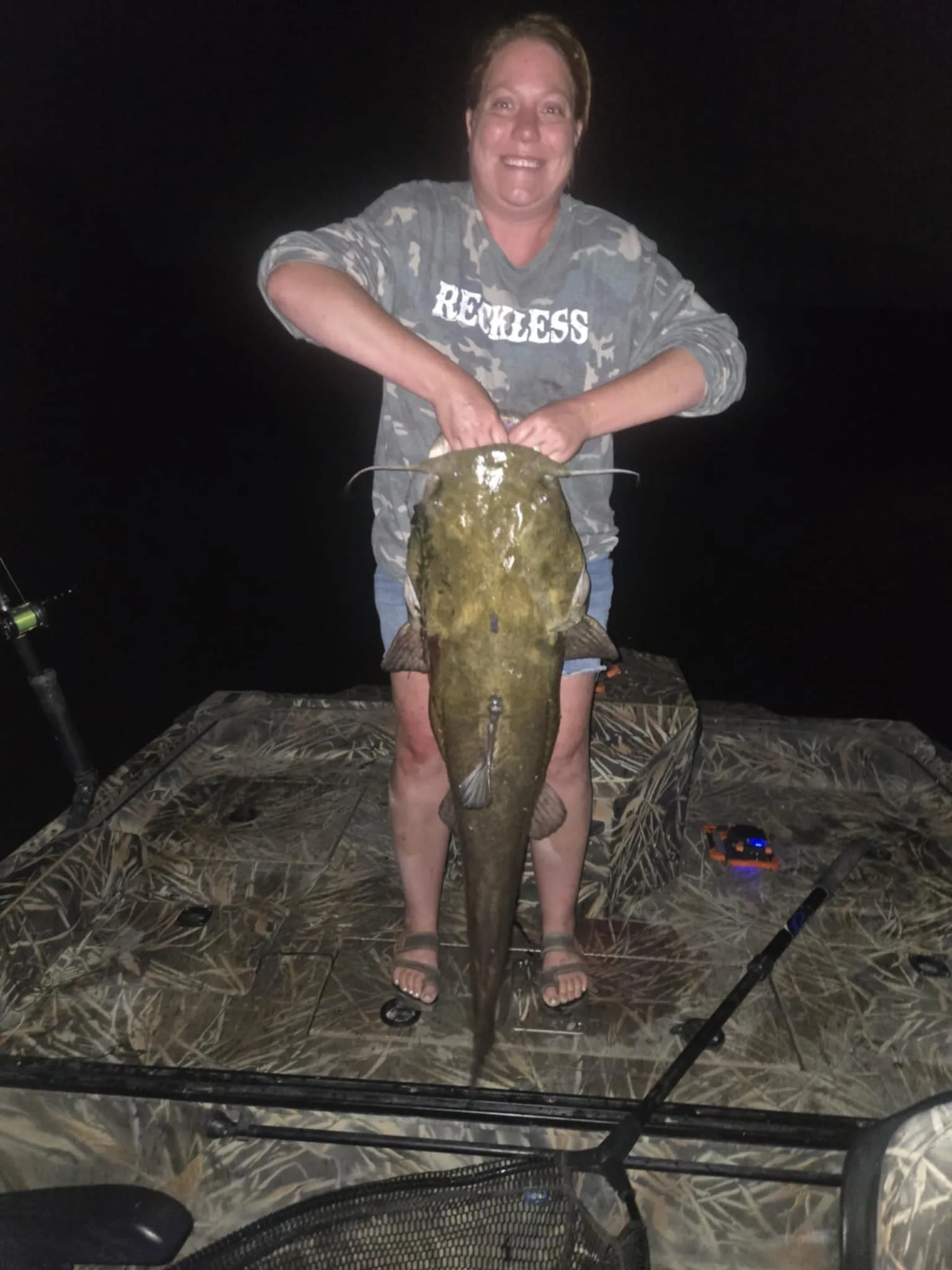 Former catch-and-release state record holder gets dethroned…by his wife