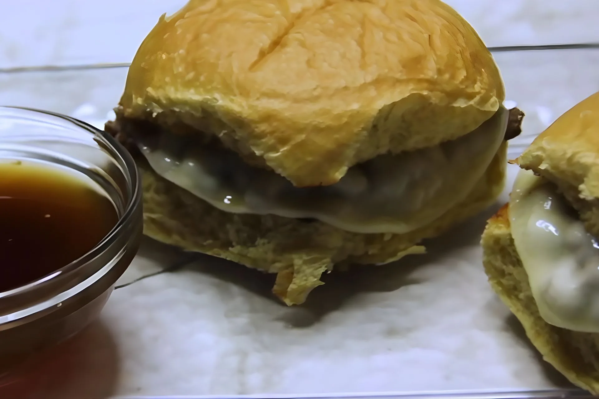 Venison Philly Cheesesteak Sandwiches