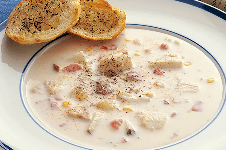 Cooking with Kokanee Quinn: Walleye Chowder