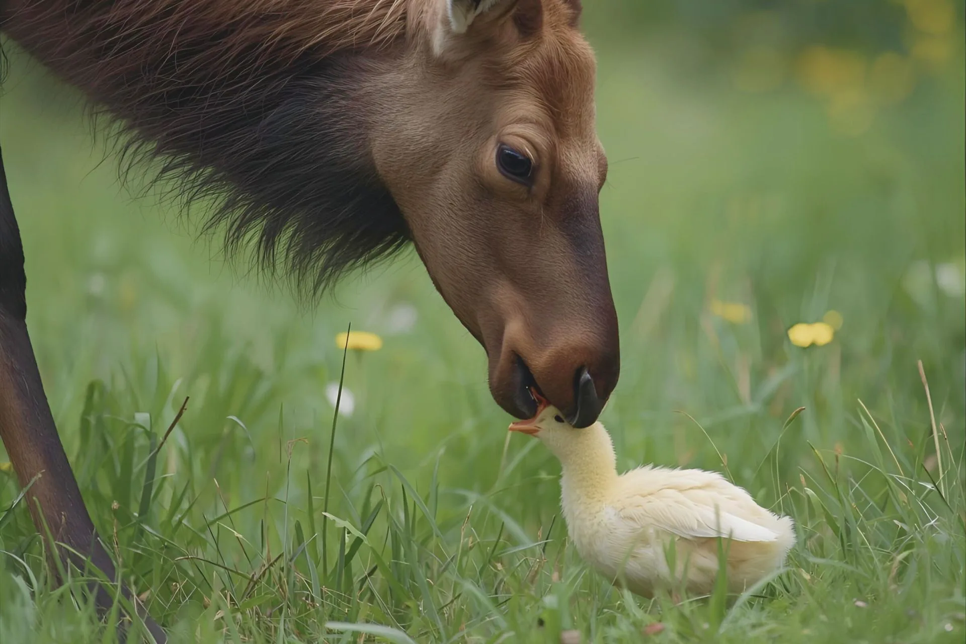 Elk Goes Full Jurassic Park (On a Goose)