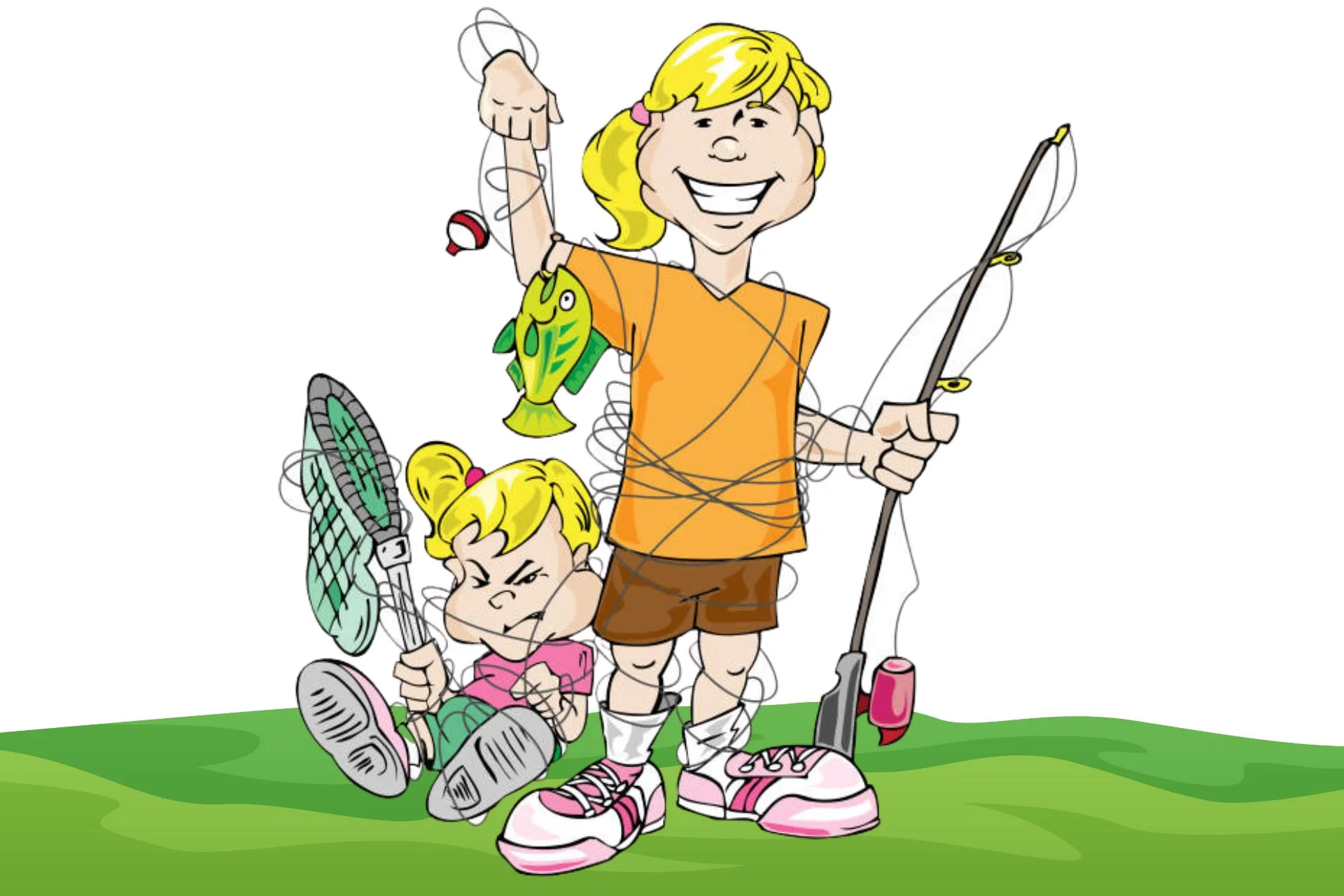 Cluster F#%K Line Prevention for Anglers