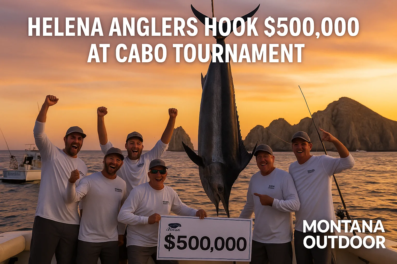 Montana (Helena) Team Wins $500,000 in Cabo Fishing Tournament