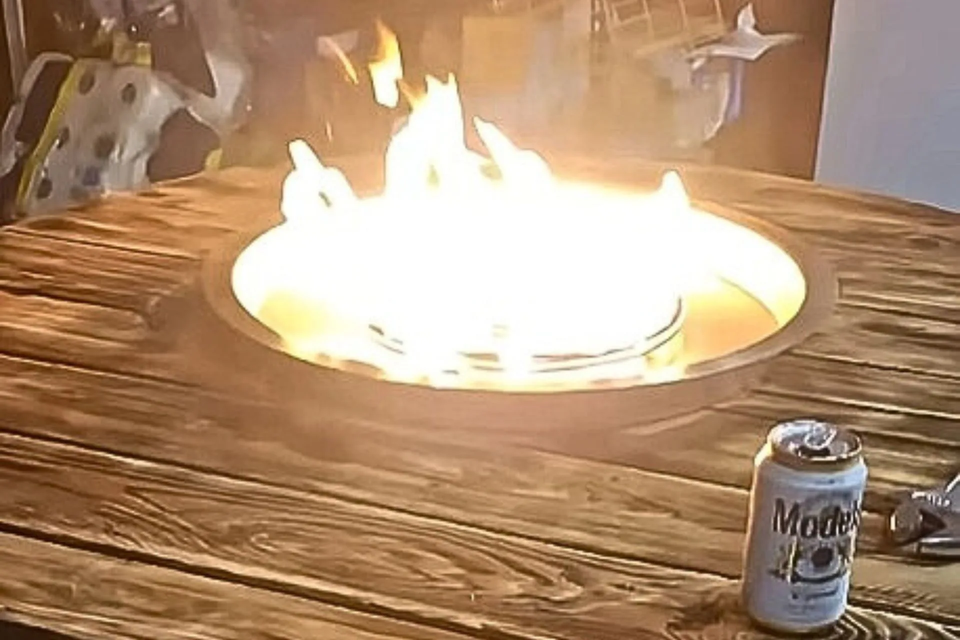 This Tabletop Fire Pit Is Way Easier to Make Than You Think