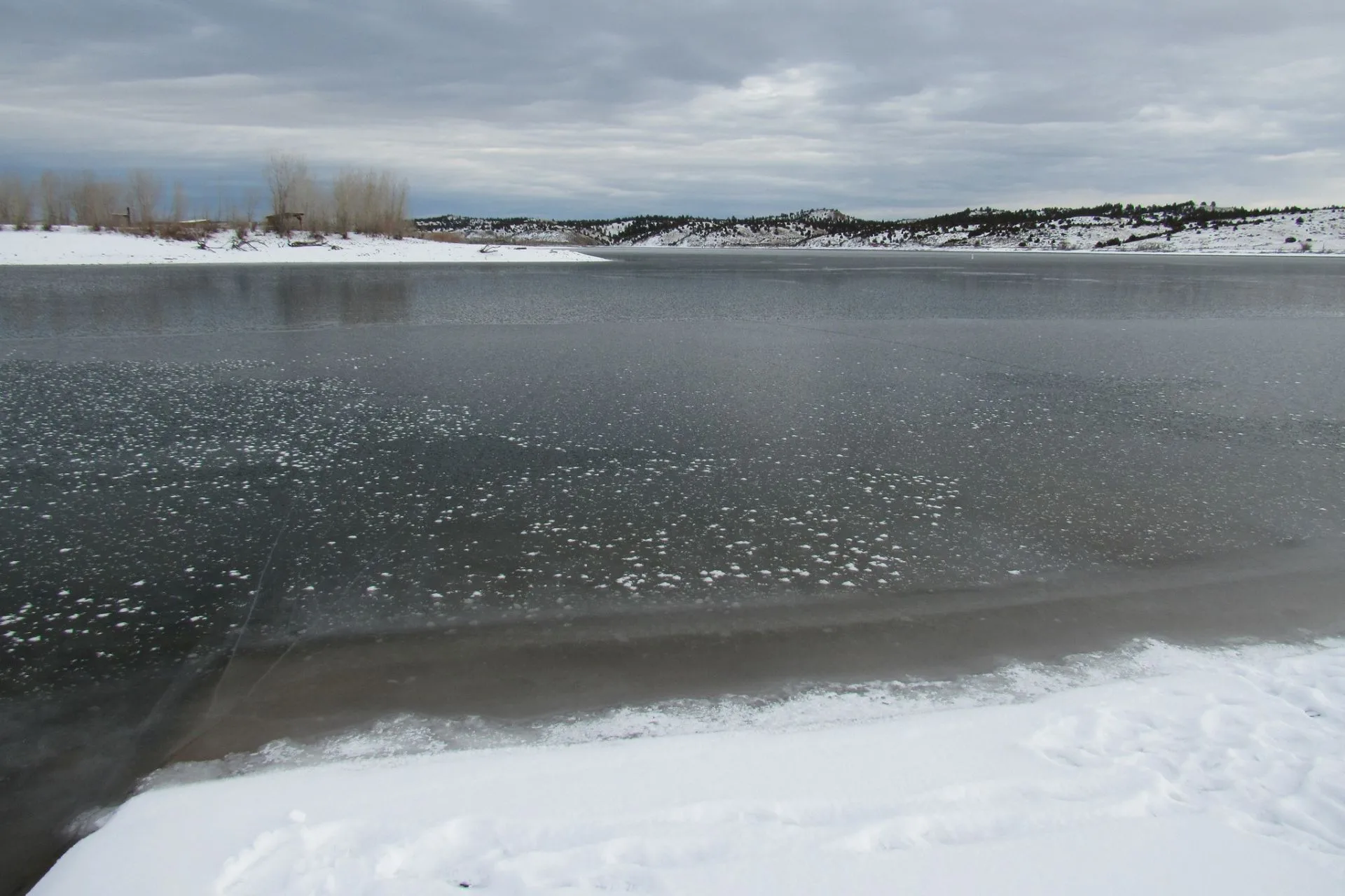Tongue River Reservoir Ice Update 12.16.25