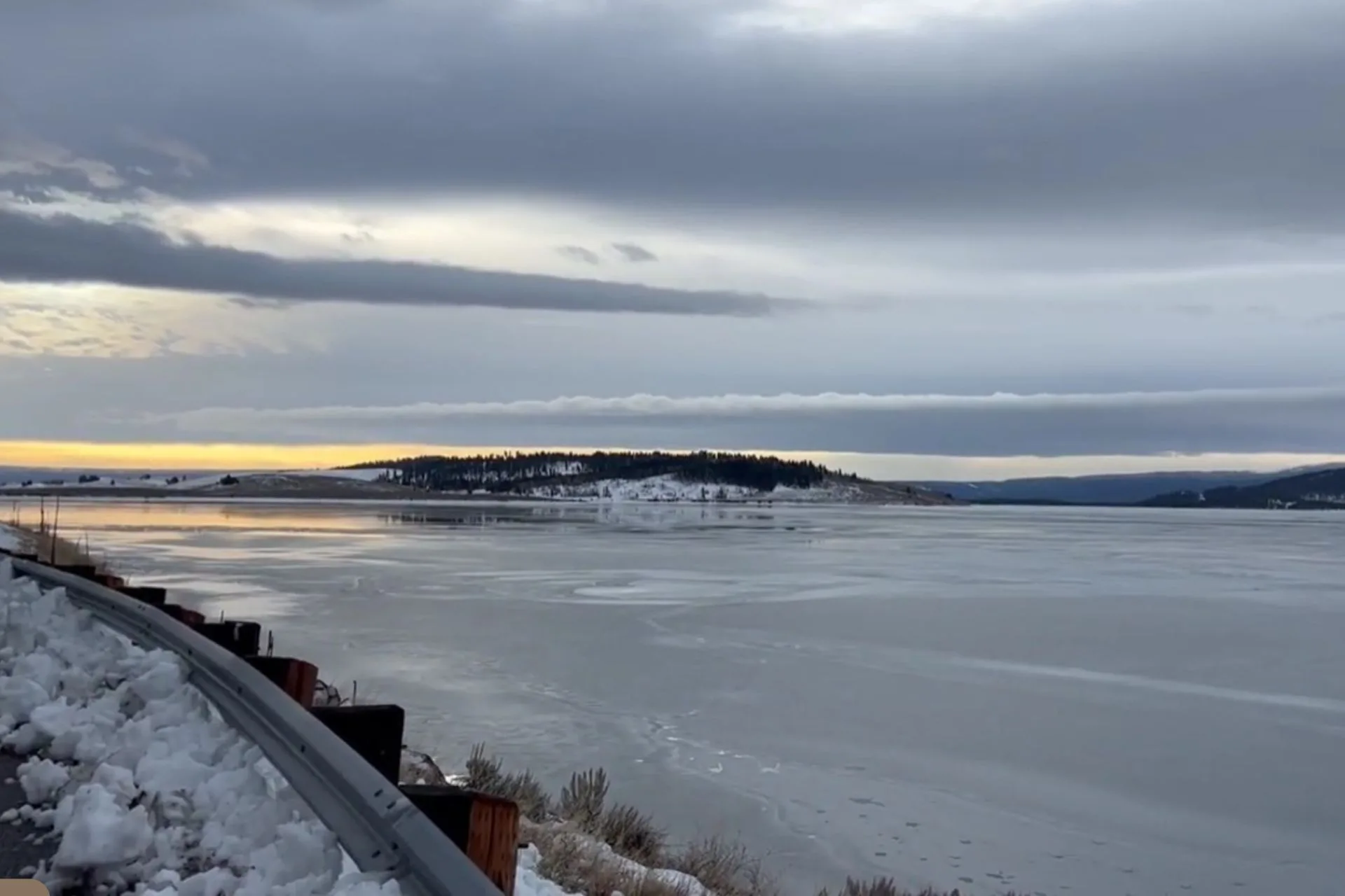 Hebgen Lake Ice Report 12.23.25