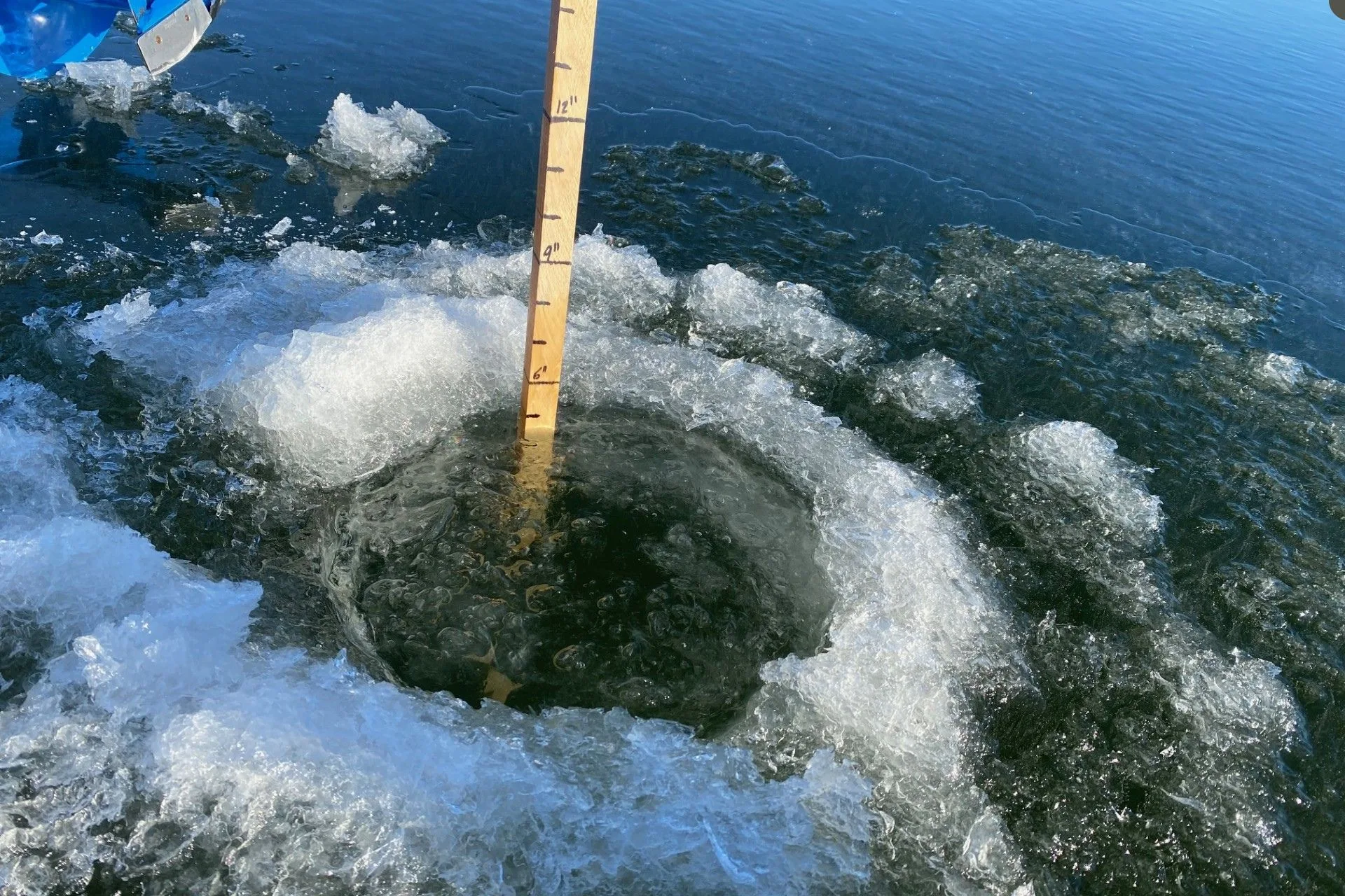 Tongue River Reservoir Ice Report 12.31.25