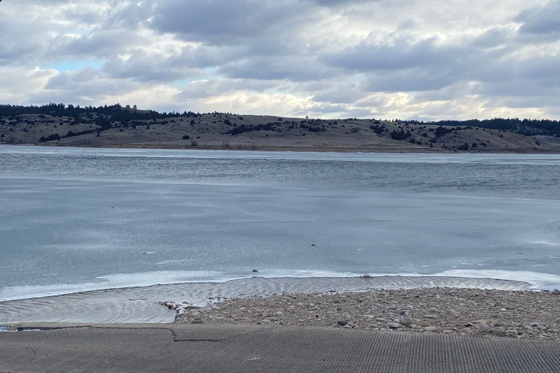 Tongue River Reservoir Ice Update 1.16.26