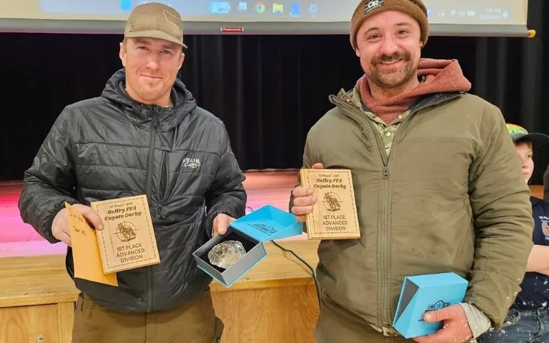 Top Dogs of the 1st Annual Belfry FFA Coyote Derby