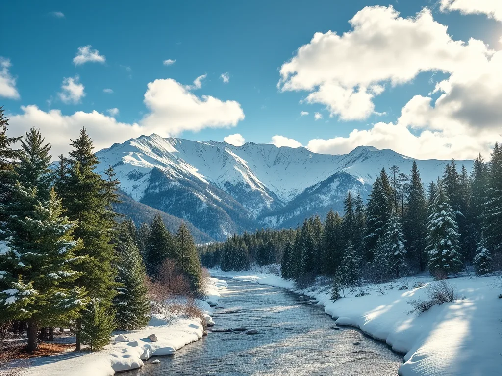 Snowpack conditions at higher elevations suggest adequate streamflow this spring