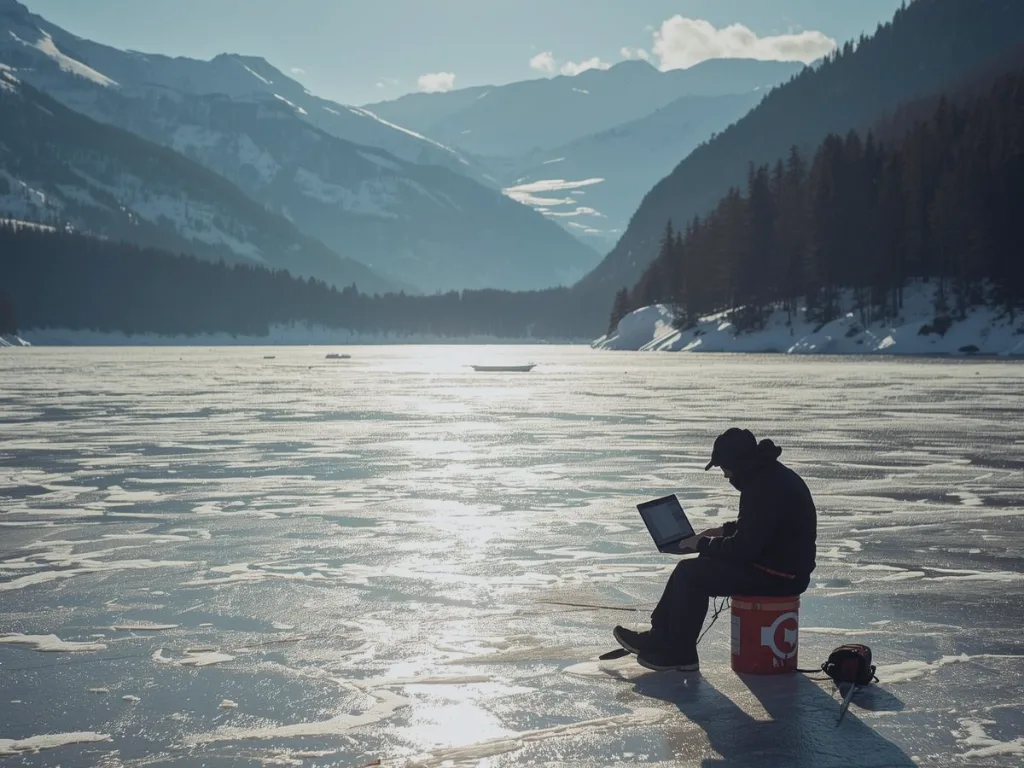 The Flexibility of Remote Work: Ice Fishing Edition