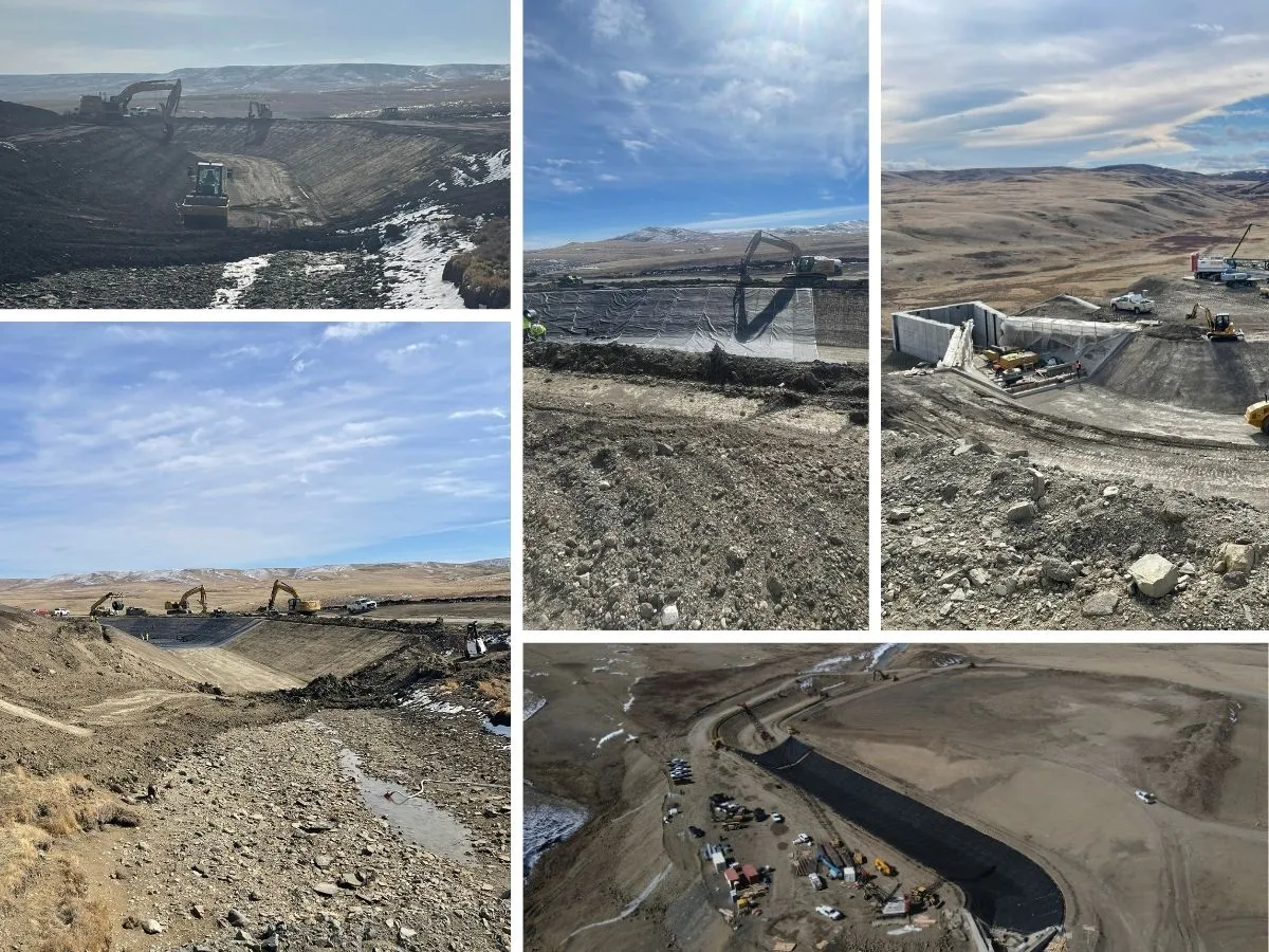 Major Progress at Hall’s Coulee: Siphon Outlet Liner Installation