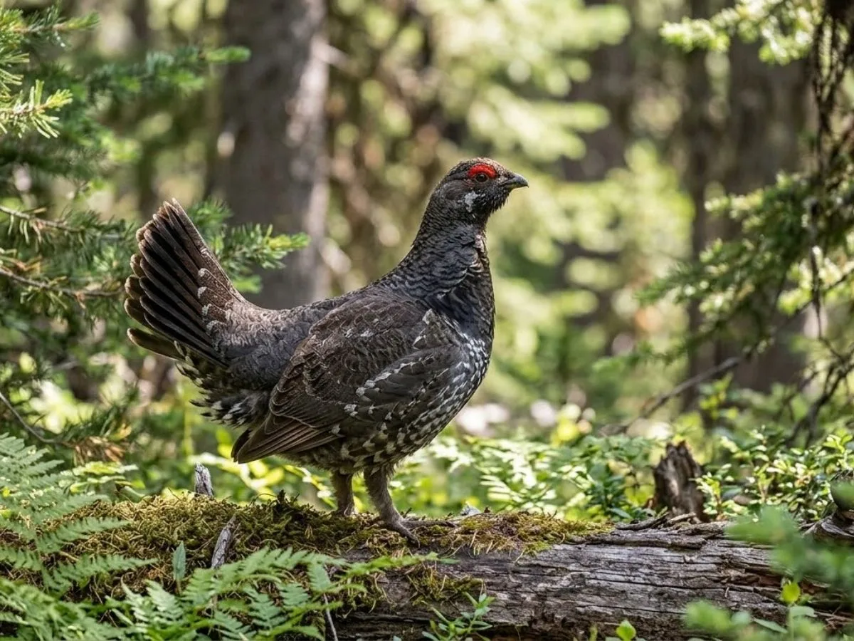 Watch Rare Footage of a Dusky Grouse Mating Ritual in Action
