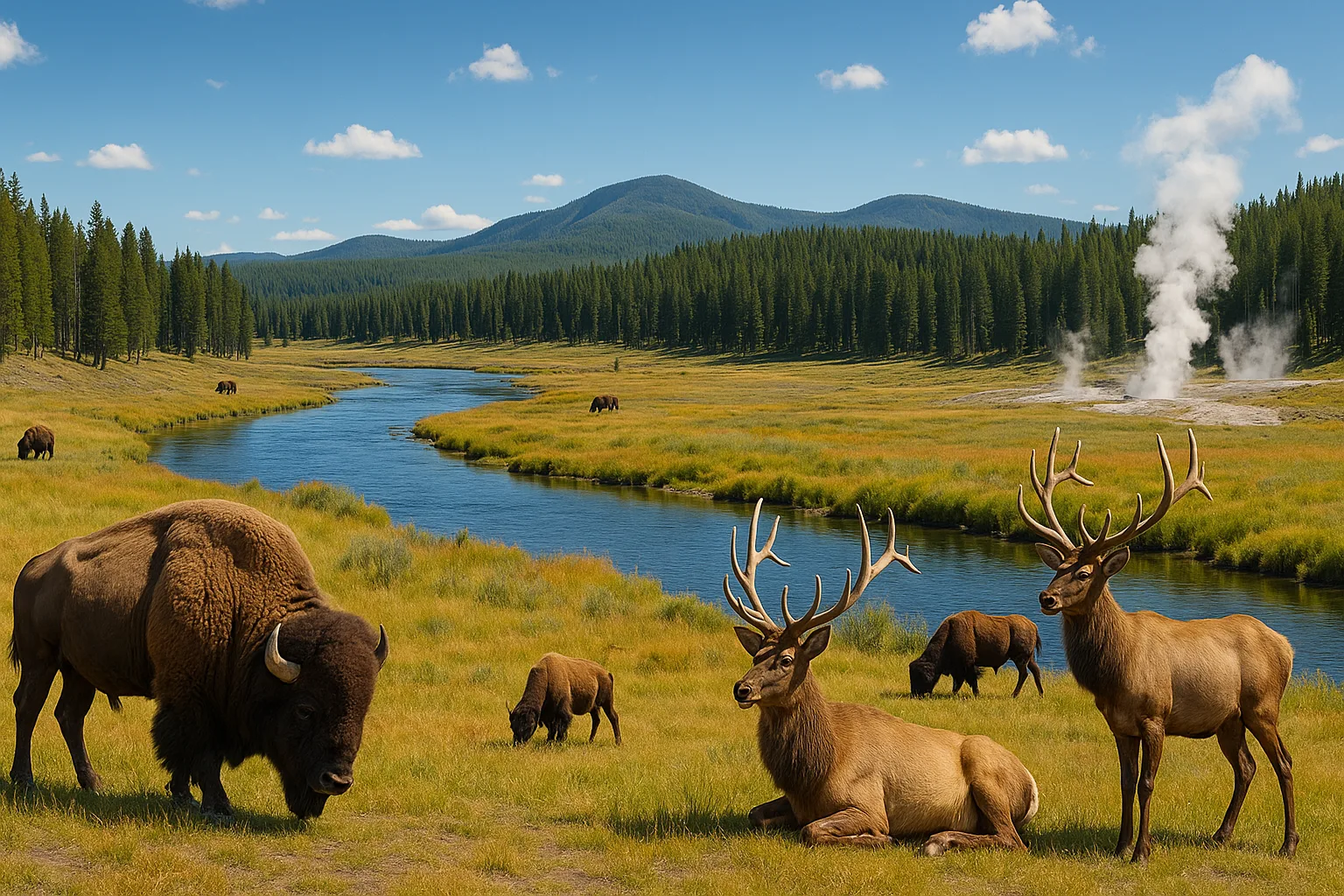 Yellowstone’s Spring Wildlife Boom: Where to Spot Bison, Elk, Bears, and Wolves This Season