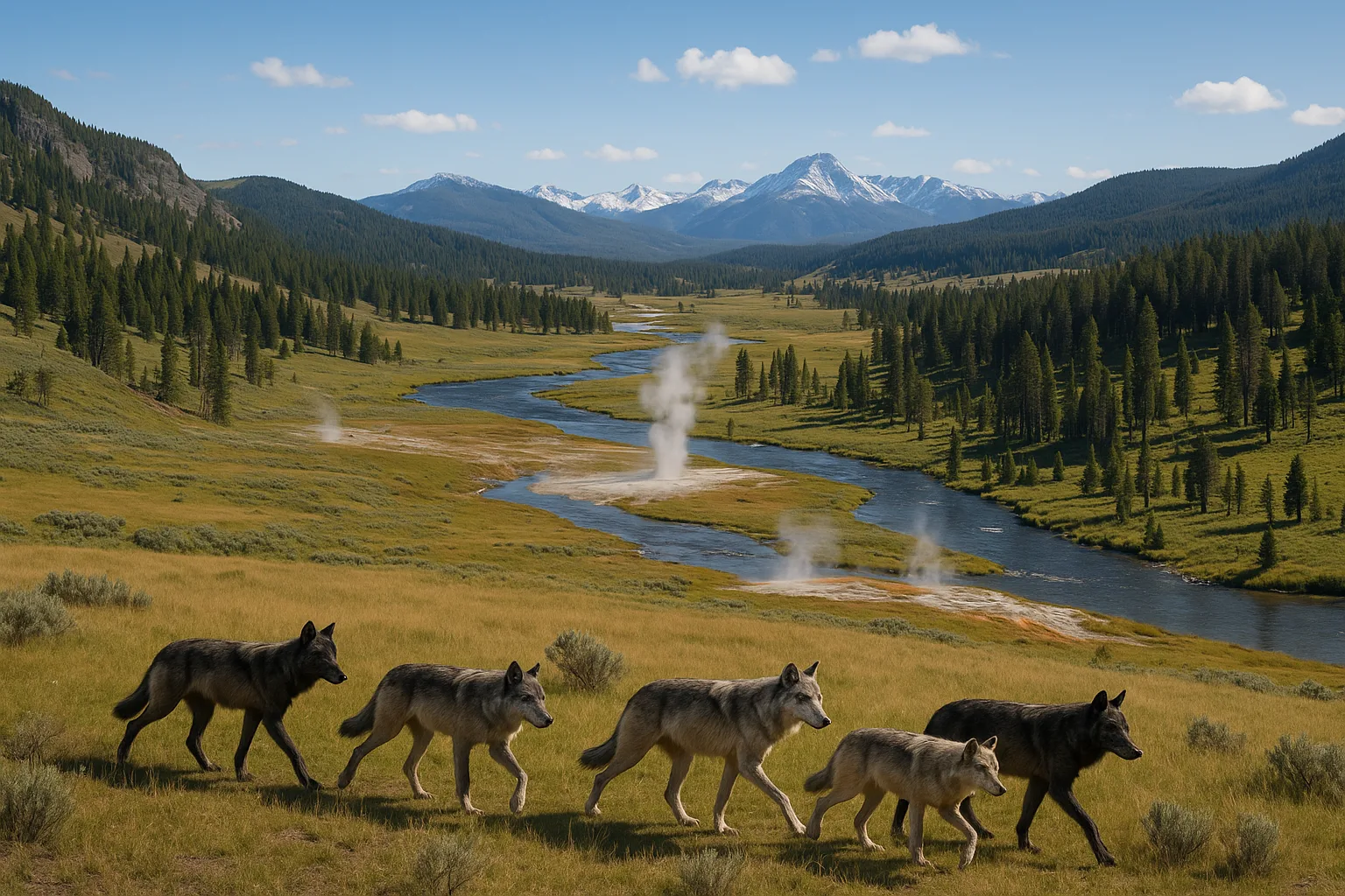 Yellowstone Wolves Drop to About 90 in 2025: What’s Driving the Decline and Why It Matters