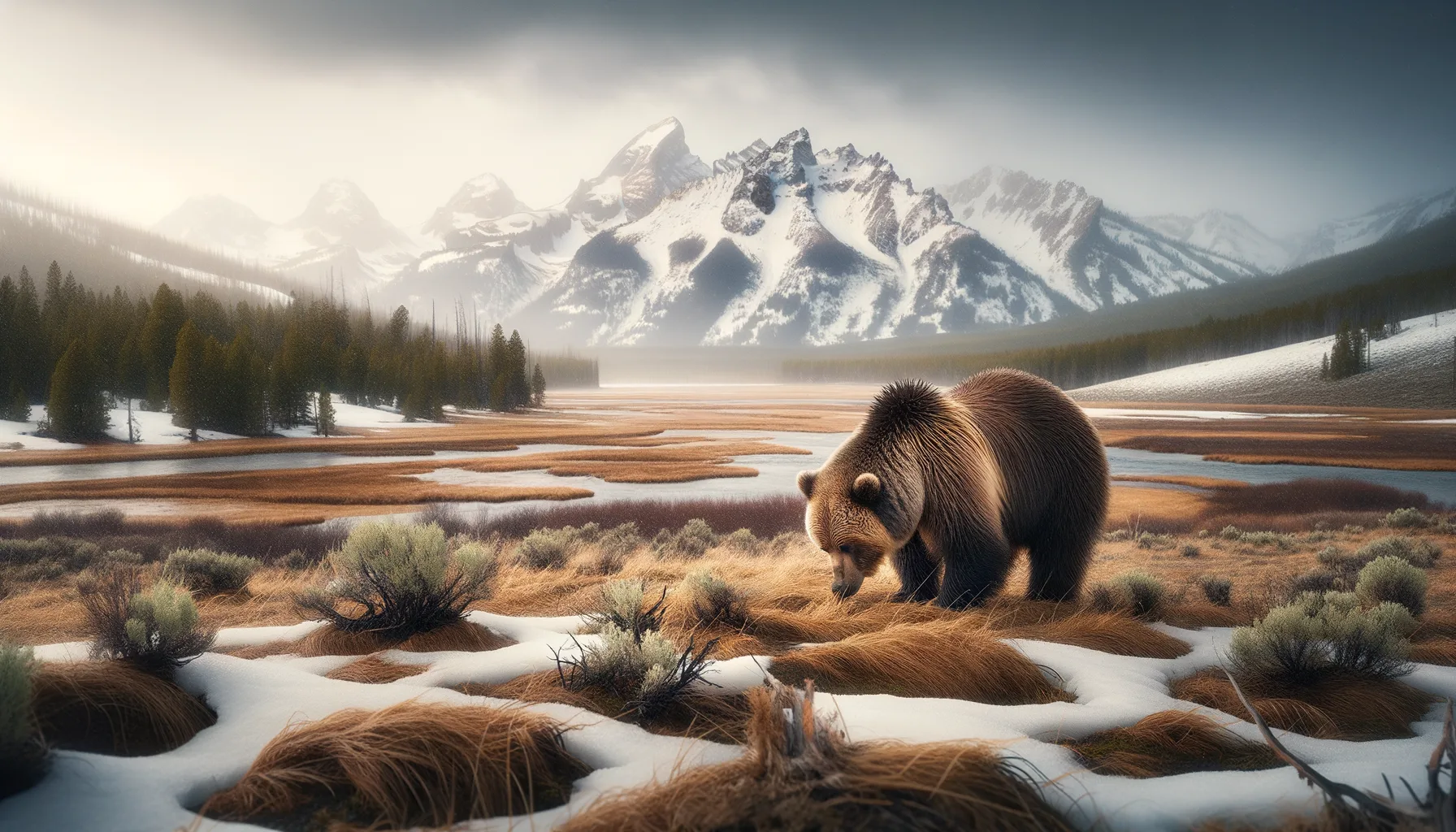 Montana Grizzlies Are Waking Up Early—What That January Yellowstone Sighting Means for Spring Turkey, Fishing, and Shed Hunts