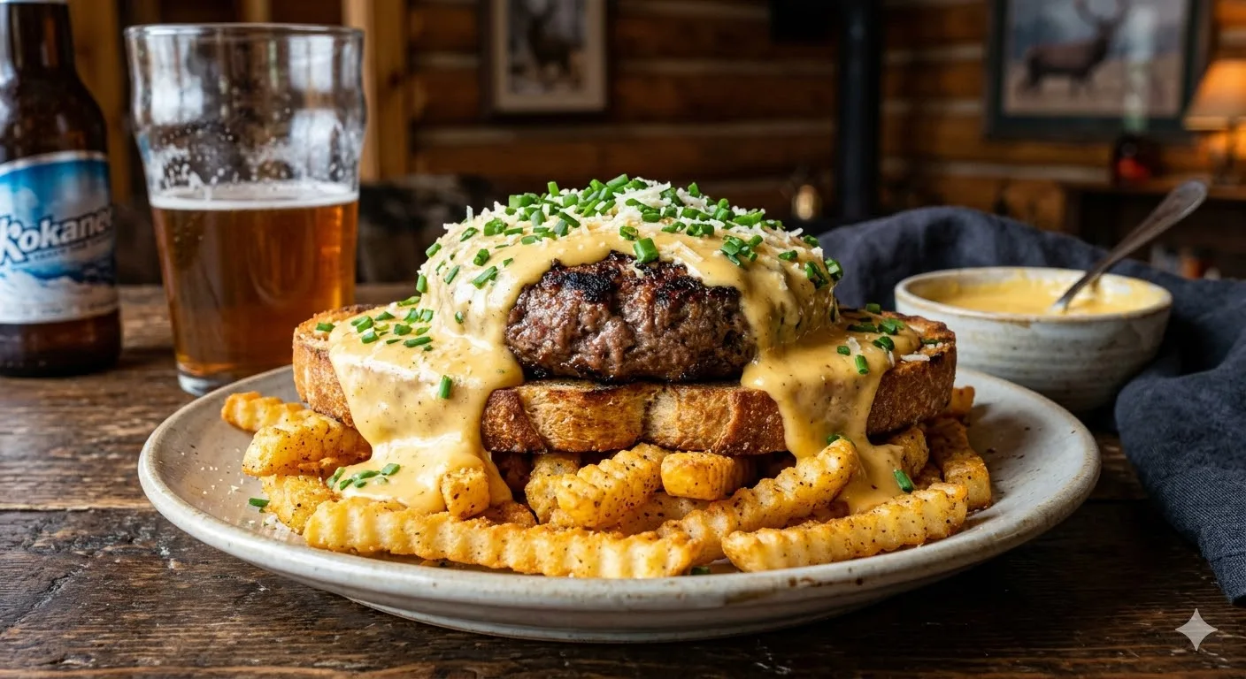 Cooking with Kokanee Quinn: Venison Horseshoe Sandwich Recipe