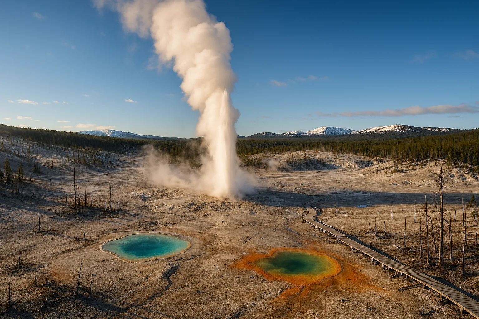 Viral ‘Norris Basin Eruption’ Video Claims 200-Meter Jets—Here’s What Steamboat Geyser Really Does
