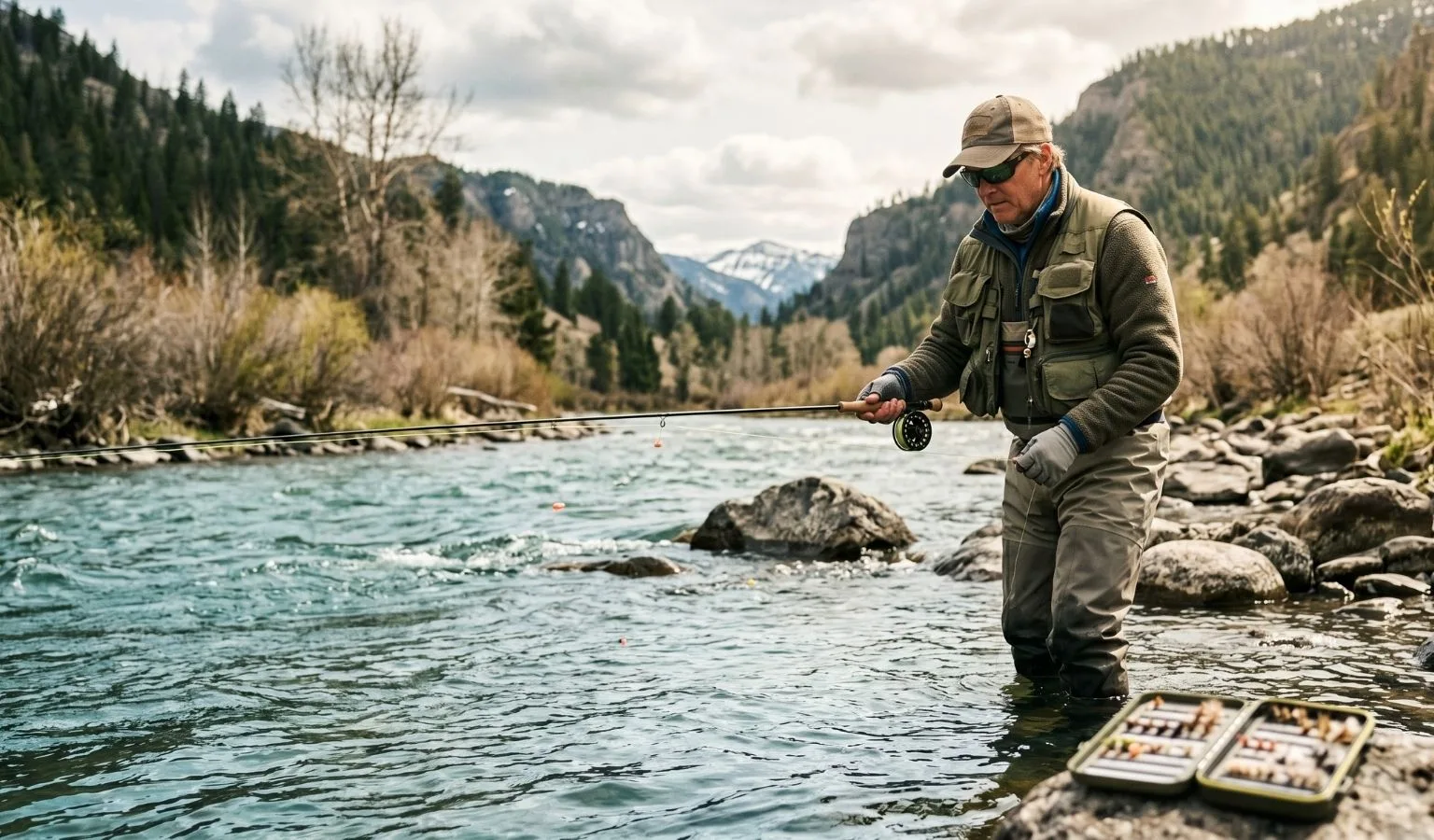 The Gallatin: Clear Water, Cloudy Forecasts, and Midday Magic
