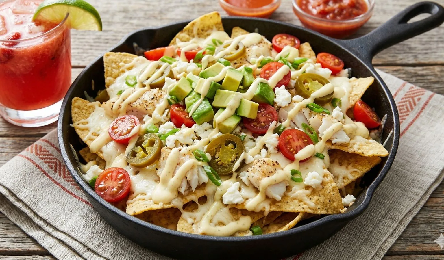 The Seafood Snack Evolution: White Fish Nachos