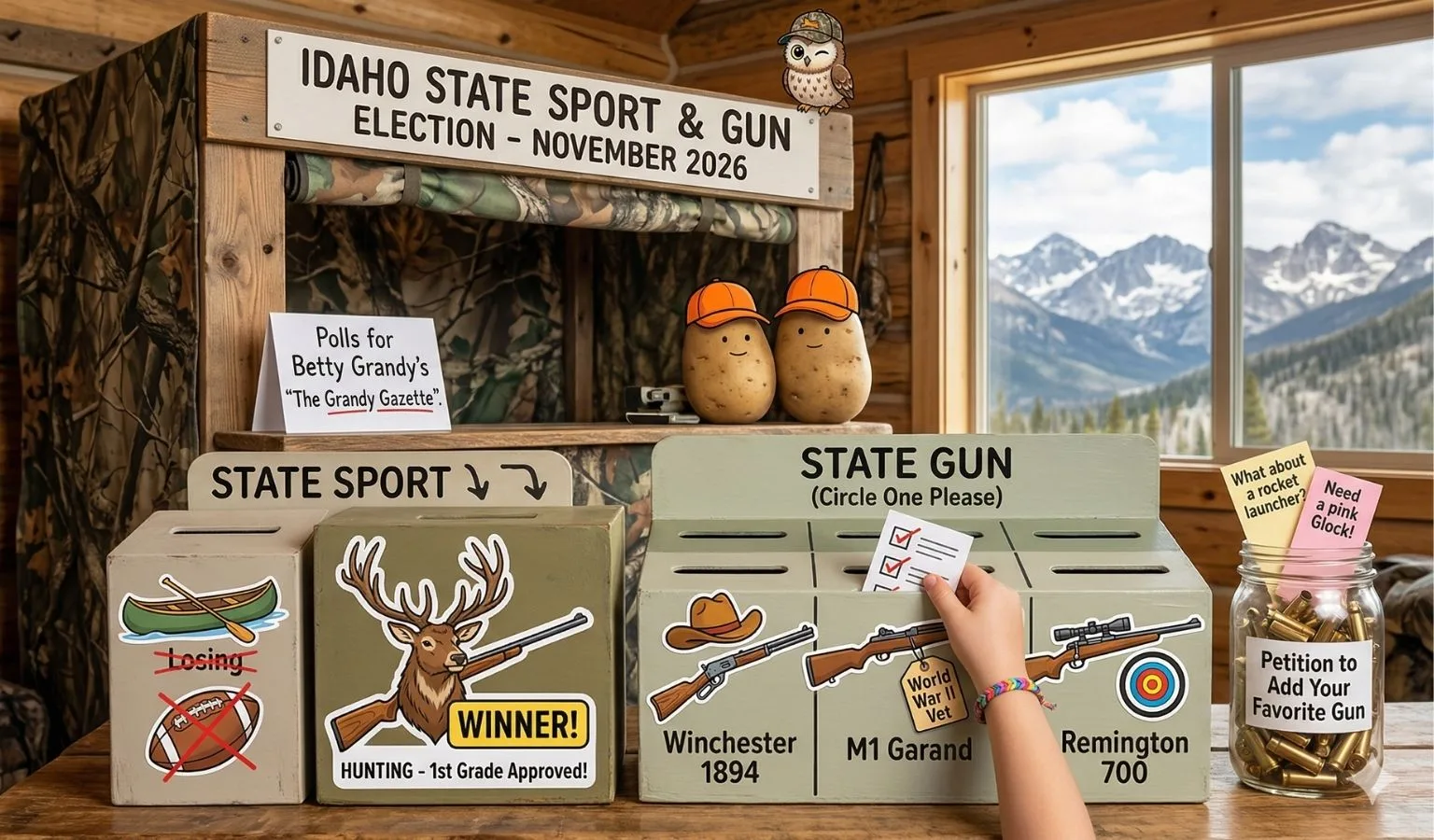 Move Over, Potatoes: Idaho Finds a More Kinetic State Symbol