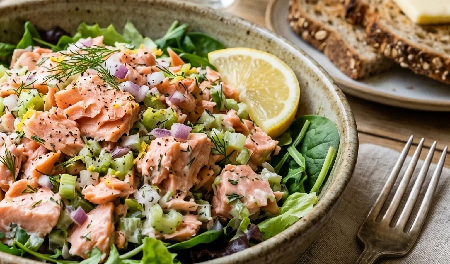 Transform Your Lunch with This Simple Salmon Salad